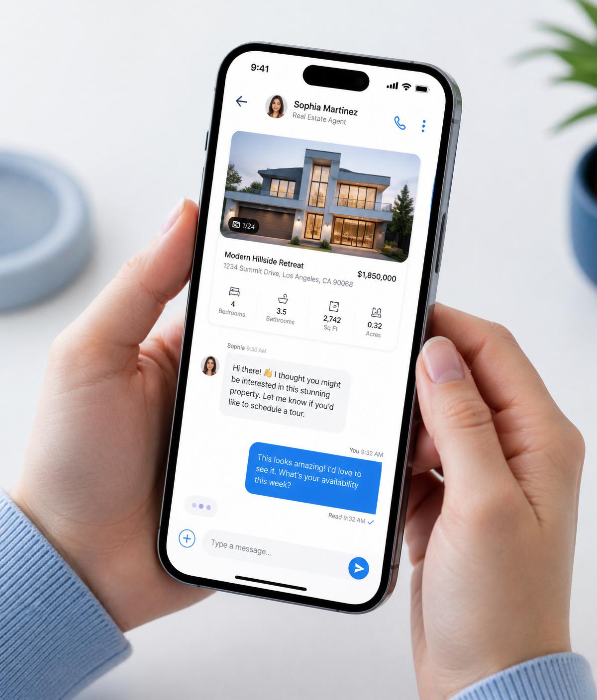 PropertyIQ unit search showing size, parking and transaction history